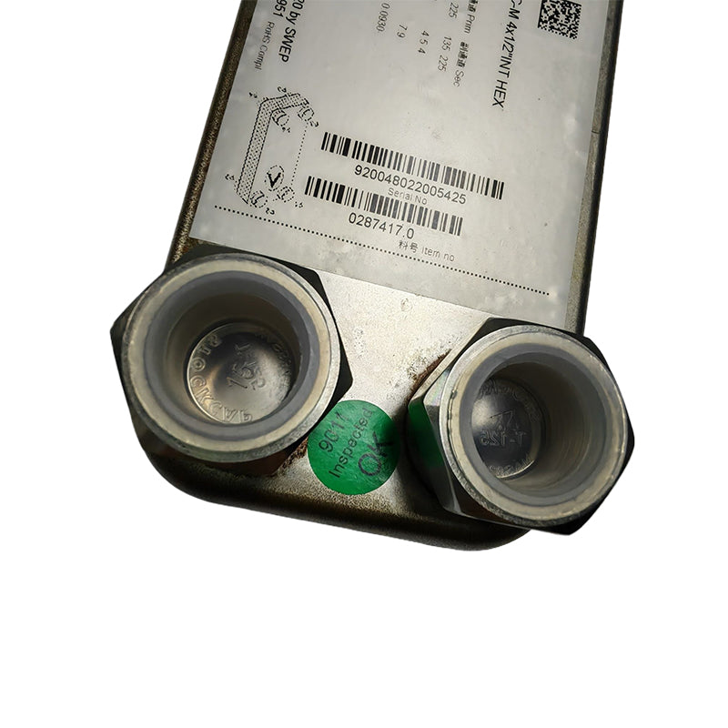 SWEP Plate heat exchanger Compact Economical and environmentally friendly High heat transfer efficiency Individual, customised solutions